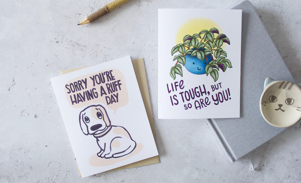 Sympathy + Encouragement Cards